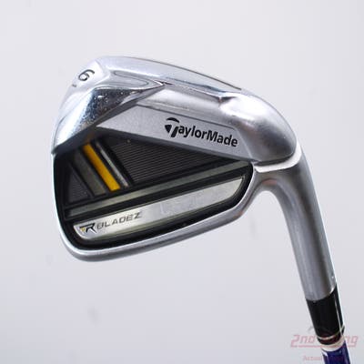 TaylorMade Rocketbladez Single Iron 6 Iron TM Matrix RocketFuel 65 Graphite Senior Right Handed 38.0in