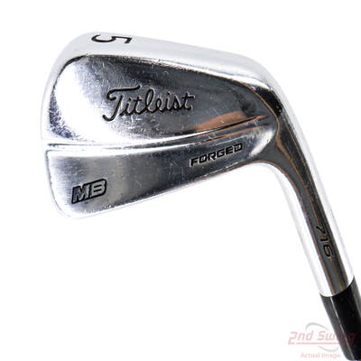 Titleist 716 MB Single Iron 5 Iron Dynamic Gold Tour Issue X100 Steel X-Stiff Right Handed 38.0in