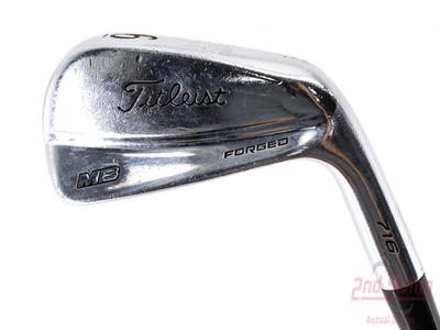 Titleist 716 MB Single Iron 6 Iron Dynamic Gold Tour Issue X100 Steel X-Stiff Right Handed 37.5in