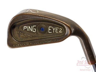 Ping Eye 2 Beryllium Copper Single Iron 2 Iron Ping Karsten 101 By Aldila Steel Stiff Right Handed Blue Dot 40.0in