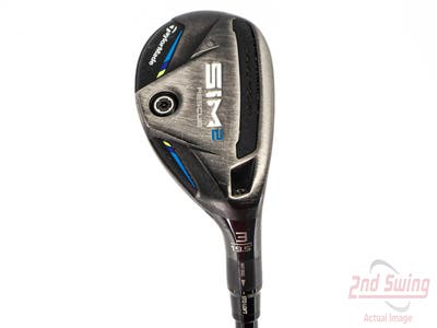 TaylorMade SIM2 Rescue Hybrid 3 Hybrid 19.5° PX HZRDUS Smoke Red RDX 80 Graphite Stiff Right Handed 40.5in
