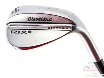 Cleveland RTX 6 ZipCore Tour Satin Wedge Sand SW 56° 10 Deg Bounce Dynamic Gold Tour Issue S400 Steel Stiff Right Handed 35.25in