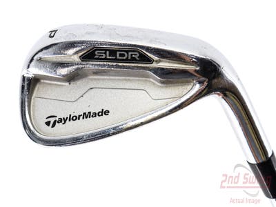 TaylorMade SLDR Single Iron Pitching Wedge PW True Temper Dynamic Gold Steel Stiff Right Handed 36.25in