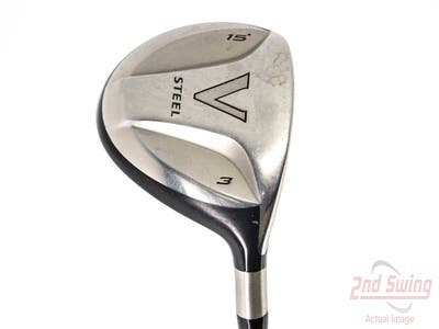 TaylorMade V Steel Fairway Wood 3 Wood 3W 15° TM M.A.S.2 Graphite Senior Right Handed 43.0in