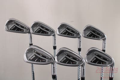 Ping I20 Iron Set 4-PW True Temper Dynamic Gold S300 Steel Stiff Right Handed Black Dot 38.75in