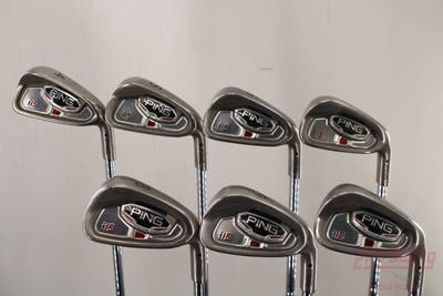 Ping i15 Iron Set 4-PW Stock Steel Shaft Steel Stiff Right Handed Black Dot 38.75in