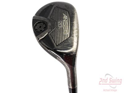 Ping Anser Hybrid 3 Hybrid 20° Project X 6.0 Graphite Black Graphite Stiff Right Handed 40.5in