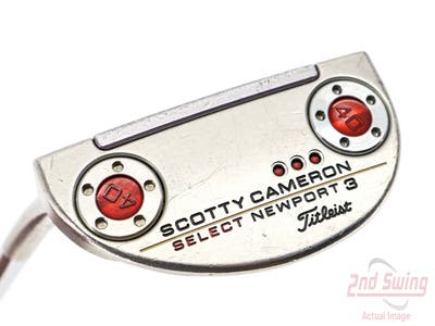 Titleist Scotty Cameron 2018 Select Newport 3 Putter Steel Left Handed 37.0in