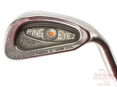 Ping Eye 2 + Single Iron 4 Iron Ping ZZ Lite Steel Stiff Right Handed Orange Dot 38.75in