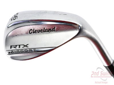 Cleveland RTX ZipCore Tour Satin Wedge Sand SW 56° 6 Deg Bounce Accra I Series 80i Graphite Stiff Right Handed 35.75in