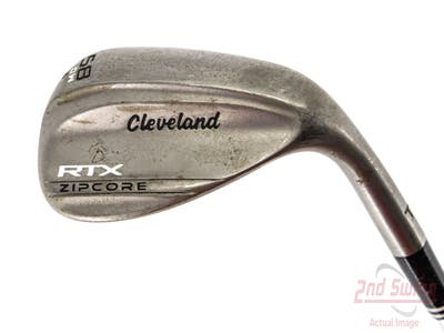 Cleveland RTX ZipCore Raw Wedge Lob LW 58° 6 Deg Bounce Dynamic Gold Spinner TI Steel Wedge Flex Right Handed 35.25in