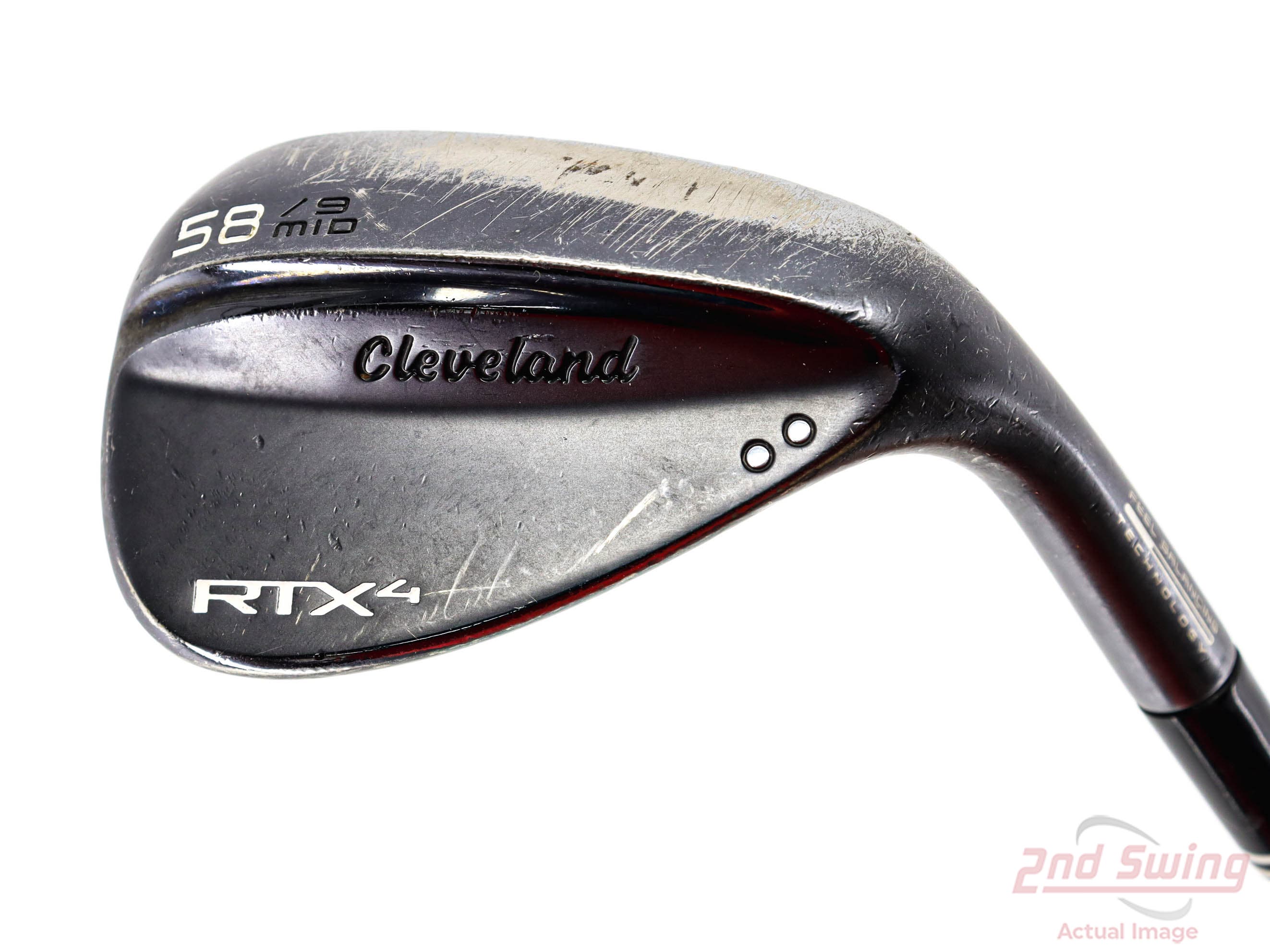 Cleveland RTX 4 Black Satin Wedge | 2nd Swing Golf Cleveland RTX 4 Black Satin Wedge | 2nd Swing Golf