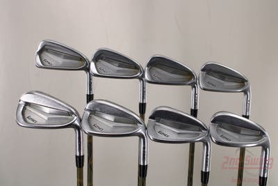 Ping i210 Iron Set 4-GW Paderson KINETIXx IMRT Graphite Stiff Right Handed Red dot 40.75in