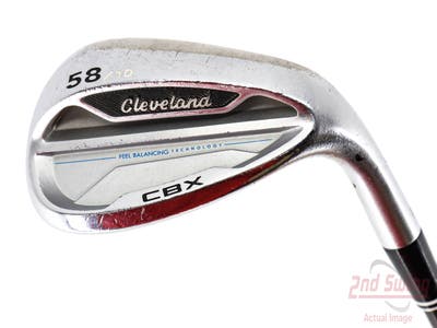 Cleveland CBX Wedge Lob LW 58° 10 Deg Bounce Cleveland ROTEX Wedge Graphite Wedge Flex Right Handed 36.25in