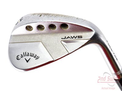 Callaway Jaws Raw Full Toe Chrome Wedge Sand SW 54° 12 Deg Bounce Dynamic Gold Spinner TI Steel Wedge Flex Right Handed 35.0in