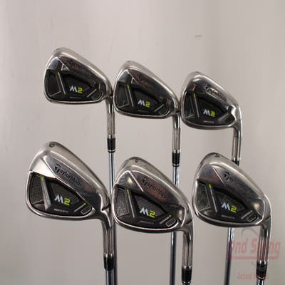 TaylorMade 2019 M2 Iron Set 6-GW Stock Steel Shaft Steel Stiff Right Handed 38.0in