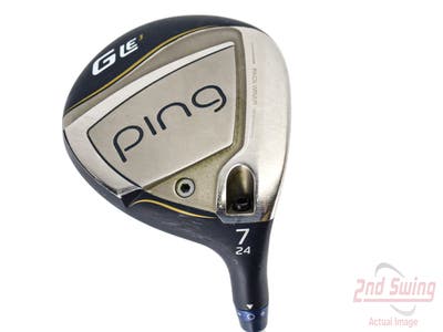 Ping G LE 3 Fairway Wood 7 Wood 7W 24° ULT 250 Lite Graphite Ladies Right Handed 41.5in