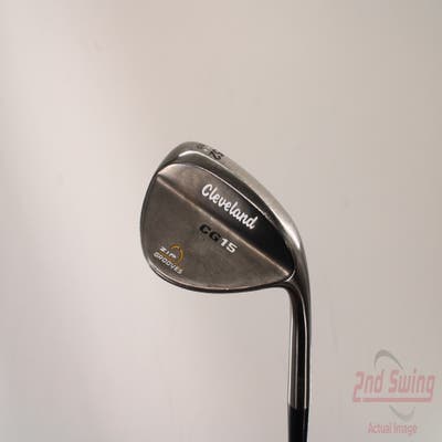 Cleveland CG15 Black Pearl Wedge Gap GW 52° Cleveland Traction Wedge Steel Wedge Flex Right Handed 36.0in