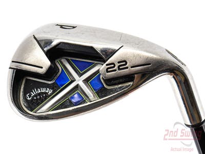 Callaway X-22 Single Iron Pitching Wedge PW Callaway Stock Graphite Graphite Regular Right Handed 35.75in