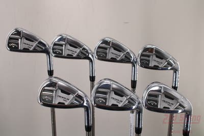 Callaway Rogue Pro Iron Set 5-GW Aerotech SteelFiber i110cw Graphite Stiff Right Handed 38.5in