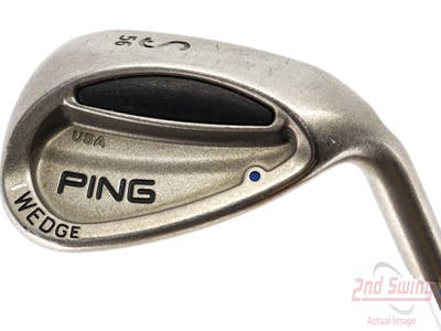 Ping i Wedge Wedge Sand SW 56° Stock Steel Shaft Steel Wedge Flex Right Handed Blue Dot 36.25in