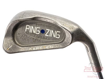 Ping Zing Single Iron 1 Iron Ping JZ Steel Stiff Right Handed Blue Dot 40.0in