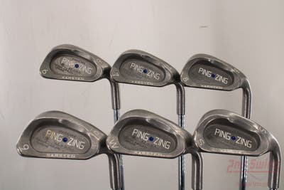 Ping Zing Iron Set 6-PW SW Ping JZ Steel Stiff Right Handed Blue Dot 37.5in