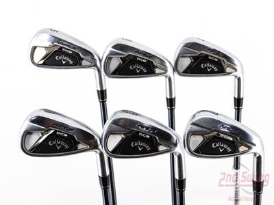 Callaway Apex DCB 21 Iron Set 5-PW UST Recoil Dart HB 65 IP Blue Graphite Regular Right Handed 39.25in
