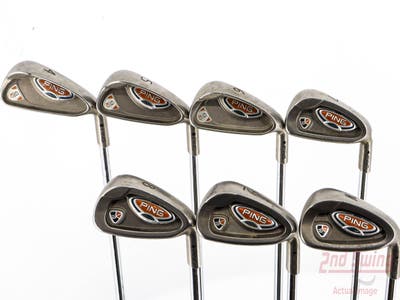 Ping i10 Iron Set 4-PW Ping AWT Steel Regular Right Handed Black Dot 38.0in