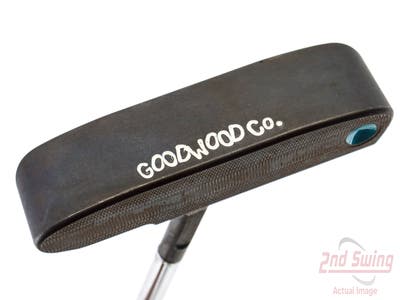 Goodwood G7 Gun Blue Carbon Putter Steel Right Handed 34.5in