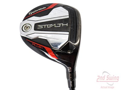TaylorMade Stealth Plus Fairway Wood 3 Wood 3W 15° PX HZRDUS Smoke Red RDX 75 Graphite X-Stiff Right Handed 43.5in