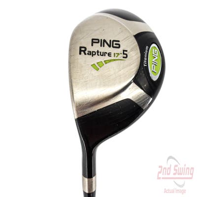 Ping Rapture Fairway Wood 5 Wood 5W 17° Ping TFC 909F Graphite Stiff Left Handed 43.0in