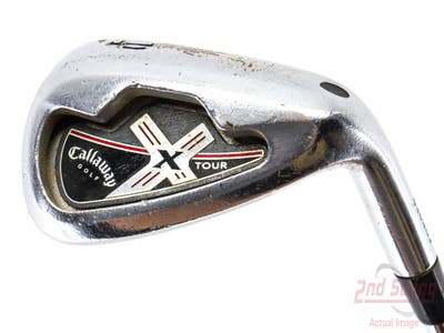 Callaway X Tour Single Iron Pitching Wedge PW Stock Steel Shaft Steel Stiff Right Handed 36.25in