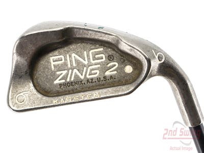 Ping Zing 2 Single Iron 6 Iron Stock Graphite Shaft Graphite Stiff Right Handed White Dot 38.0in