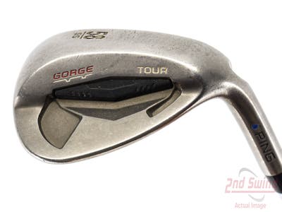 Ping Tour Gorge Wedge Lob LW 58° Standard Sole Ping CFS Steel Regular Right Handed Blue Dot 35.25in