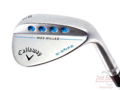 Callaway MD3 Milled Chrome W-Grind Wedge Sand SW 56° 12 Deg Bounce W Grind Callaway Stock Graphite Graphite Ladies Right Handed 34.5in