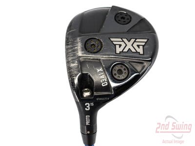 PXG 0341 X Proto Fairway Wood 3 Wood 3W 15° Project X EvenFlow Riptide 60 Graphite Regular Left Handed 43.0in