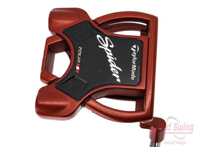 TaylorMade Spider Tour Red L Neck Putter Steel Right Handed 34.25in