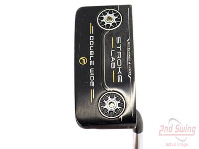 Odyssey Stroke Lab Black Double Wide F Putter Graphite Right Handed 34.5in