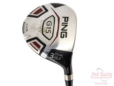 Ping G15 Draw Fairway Wood 3 Wood 3W 15.5° Ping TFC 149F Graphite Senior Right Handed 43.0in