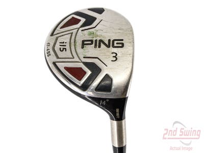 Ping i15 Fairway Wood 3 Wood 3W 14° Ping TFC 700F Graphite Stiff Right Handed 43.5in