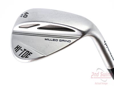 TaylorMade Milled Grind HI-TOE 3 Chrome Wedge Lob LW 60° 7 Deg Bounce Dynamic Gold Tour Issue S200 Steel Stiff Right Handed 35.0in