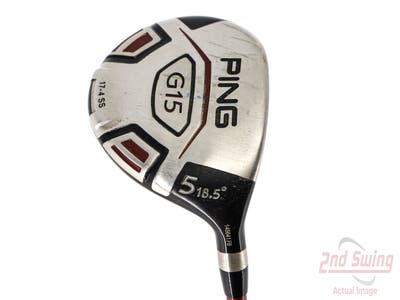 Ping G15 Fairway Wood 5 Wood 5W 18.5° Ping TFC 149F Graphite Senior Right Handed 42.5in