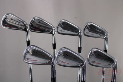 TaylorMade 2014 Tour Preferred CB Iron Set 4-PW FST KBS Tour Steel Stiff Right Handed 39.5in