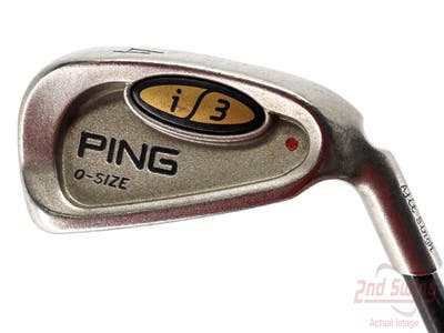 Ping i3 Oversize Single Iron 4 Iron Ping Aldila 350 Series Graphite Stiff Right Handed Red dot 38.5in
