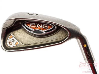 Ping G10 Single Iron 5 Iron Ping AWT Steel Stiff Right Handed Yellow Dot 38.25in