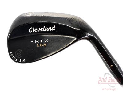 Cleveland 588 RTX 2.0 Black Satin Wedge Sand SW 54° 6 Deg Bounce True Temper Dynamic Gold Steel Wedge Flex Right Handed 35.5in