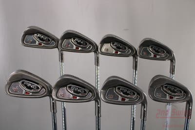 Ping i15 Iron Set 4-GW Ping AWT Steel Stiff Right Handed White Dot 38.25in