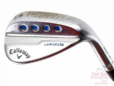 Callaway Jaws MD5 Platinum Chrome Wedge Sand SW 56° 10 Deg Bounce S Grind Dynamic Gold Tour Issue S200 Steel Stiff Right Handed 35.25in
