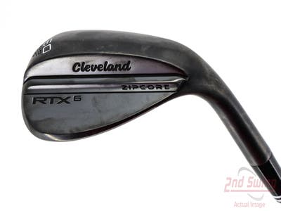 Cleveland RTX 6 ZipCore Black Satin Wedge Lob LW 60° 10 Deg Bounce Dynamic Gold Spinner TI Steel Wedge Flex Right Handed 35.5in